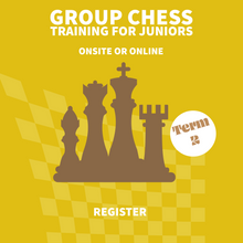 Load image into Gallery viewer, JUNIOR CHESS TRAINING - SCHOOL TERM