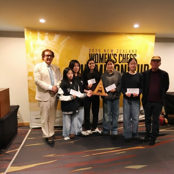 Congratulations to 2025 New Zealand Women's Chess Champions!