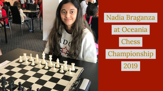 Nadia Braganza wins a Gold Medal at the Oceania Chess Championship