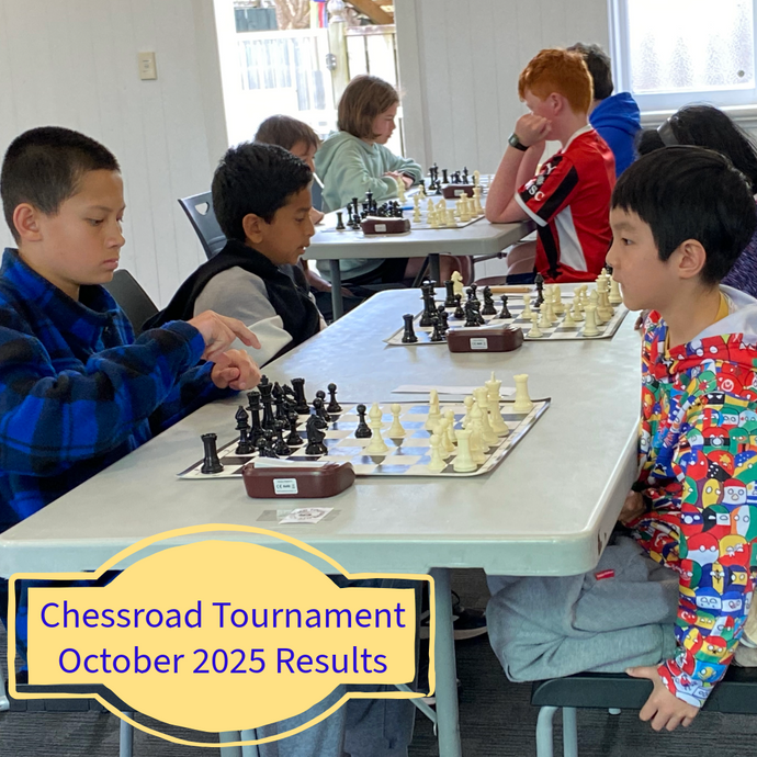 Chessroad Tournament Winners for October 2025