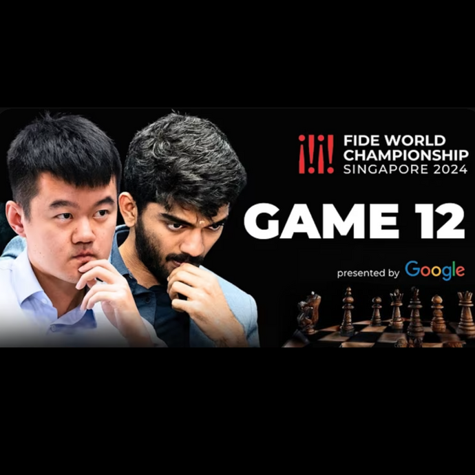 FIDE World Championship - Ding hits Gukesh precisely in game 12 for victory