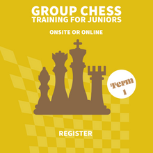 Load image into Gallery viewer, JUNIOR CHESS TRAINING - SCHOOL TERM
