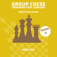 Load image into Gallery viewer, JUNIOR CHESS TRAINING - SCHOOL TERM
