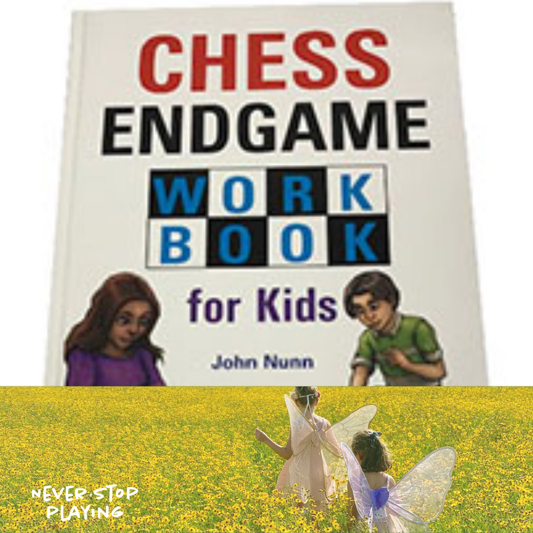 Chess Books - Chess Endgames Workbook for Kids